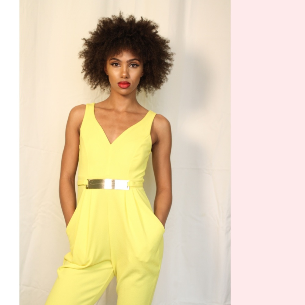 Yellow Jumpsuit